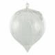 Goutte d'Eau Soliflore Globe à Suspendre Porte Fleur Porte Plante en Verre 15x15x19cm