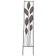 Treillis New Fougères Grande Grille Décorative Motifs Floraux en Métal Marron 23x126cm