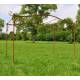 Grande Tonnelle Rectangulaire Gloriette de Jardin en Acier Brut Oxydé 193x200x300cm
