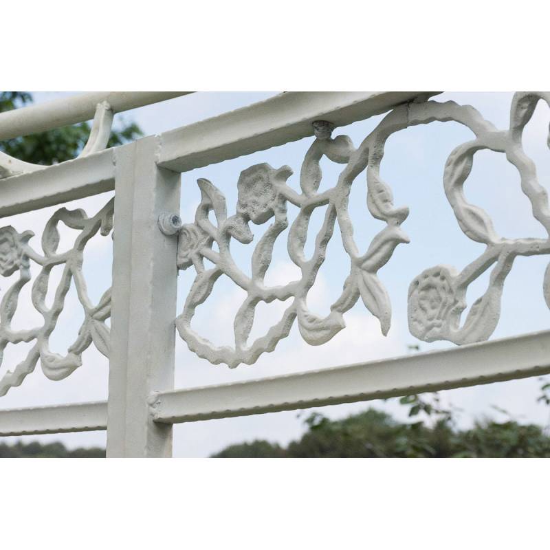 Charmante Tonnelle Elizabeth Gloriette de Jardin Pergola Abris Rond ...