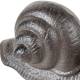 Statuette Escargot ou Animal Poser en Fonte Patinée Marron Décoration de Jardin 6,5x7,5x15,5cm