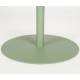 Table de Bistrot Ronde Snow Outdoor Zuiver Table à Manger Extérieure en Acier Inoxydable Vert 57x57x75cm