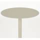 Bout de Canapé Rond Snow Outdoor Zuiver Sellette Table d'Appoint Extérieure Acier Inoxydable Beige 35x35x45cm