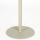 Bout de Canapé Rond Snow Outdoor Zuiver Sellette Table d'Appoint Extérieure Acier Inoxydable Beige 35x35x45cm