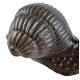 Statuette Escargot Décoratif à Poser en Fonte Patinée Marron 9,5x9,5x19cm