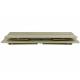 Ensemble Extérieur Avenue Zuiver Set Table et 2 Bancs En Pin Vert Sauge Salon Mobilier de Jardin