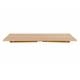 Ensemble Extérieur Avenue Zuiver Set Table et 2 Bancs En Pin Naturel Salon Mobilier de Jardin