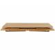 Ensemble Extérieur Avenue Zuiver Set Table et 2 Bancs En Pin Naturel Salon Mobilier de Jardin
