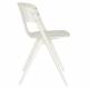 Lot de 4 Chaises Horizon Zuiver Assises de Repas Extérieures en Polypropylène Beige Fauteuils Outdoor 52,5x57,5x75cm