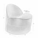 Fauteuil Extérieur Bloom Zuiver Assise Outdoor Ecopixel Chaise Jardin Design 69x70x72cm