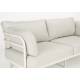 Mobilier Extérieur Vista Zuiver Trio d'Assises Aluminium et Oléfine Lot de 1 Canapé et 2 Fauteuils