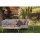 Mobilier Extérieur Vista Zuiver Trio d'Assises Aluminium et Oléfine Lot de 1 Canapé et 2 Fauteuils