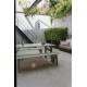 Ensemble Extérieur Avenue Zuiver Set Table et 2 Bancs En Pin Vert Sauge Salon Mobilier de Jardin