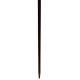 Pluviomètre à Piquer Tuteur à Plantes Déco de Jardin Corbeau Parapluie Vert en Acier et Verre 12,5x21,5x131cm