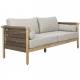 Salon de Jardin Oasis Dutchbone Ensemble 4 Pièces en Acacia, Corde et Tissu Oléfine Mobilier Extérieur Design